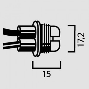 Колодка с проводами, для ламп H8, H9, H11. цокль PGJ19-1, PGJ19-5, PGJ19-2